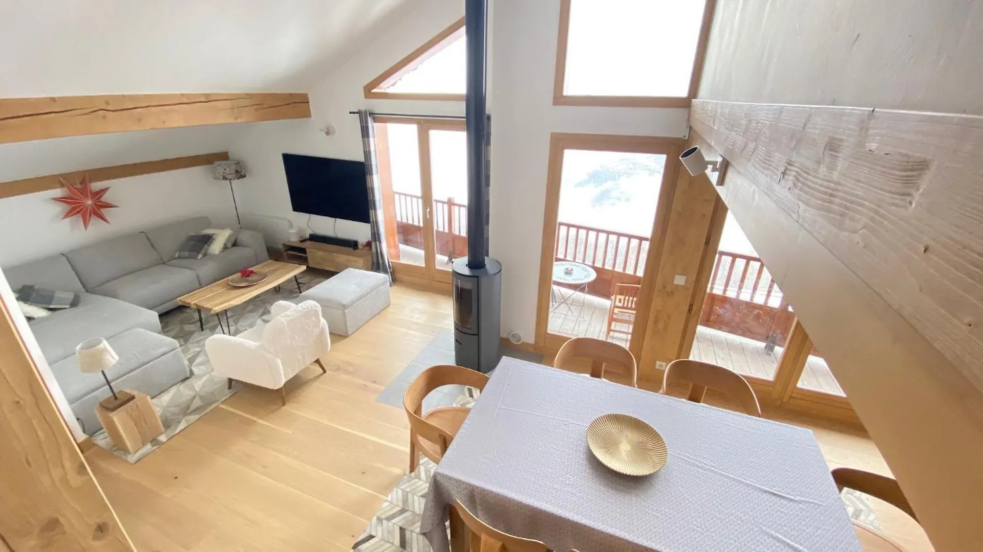 La Bergerie 10-12 Personnes Au Pied Des Pistes A Montalbert La Plagne
